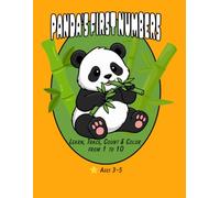 Panda's First Numbers: Learn, Trace, Count and Color from 1 to 10