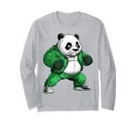 Pandas Fitness/Trainer Panda Maglia a Manica