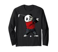 Pandas Golf / Golfista Panda Maglia a Manica