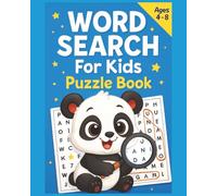 Panda's Word Search Puzzles: Fun Learning Activities for Kids Ages 4-8 with Easy Words and Pictures: 2 Books in 1 Word Search and Colouring in Fun.