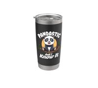 Pandastic lo so Non oggi Panda Bicchiere termico in acciaio inox doppia parete
