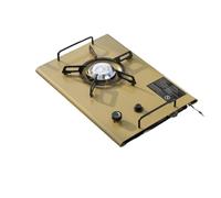 Pandatour Outdoor IGT Fornello da campeggio Copper Head Easy Equiped One-Touch One leccata Ignite tavolo turismo(White)