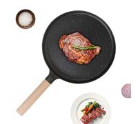 Pande da friggere - Sainet Antiaderente 9,5 Pollici | Utensili da cucina leggeri in servizio pesante facendo una vacanza speciale, dal Ringraziamento ai compleanni, un popolo memorabile.