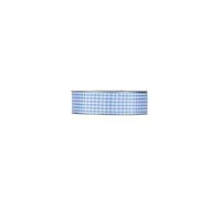 Pandecor Nastro Vichy Scozzese a Quadretti di Colore Celeste Sky 25 mm. x 20 mt.