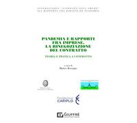 Pandemia E Rapporti Fra Imprese - La Rinegoziazione Del Contratto