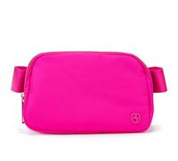 Pander Marsupio da donna, alla moda, borsa a tracolla, borsa da cintura con tracolla regolabile, Sonic Rosa