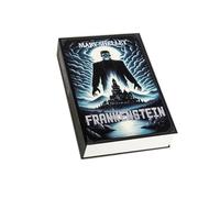 Pandiui23 Cassaforte libri segreti, cassetta di sicurezza portatile, scatola di denaro, cassaforte mimetica,scatola segreta (1, Frankenstein)