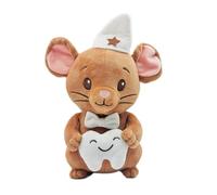 Pandiui23 Peluche topolino dei denti per bambini - Bambola morbida del topolino Perez, ideale per denti da latte e regalo per bambini