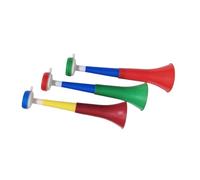Pandiui23 Trombe Vuvuzela Due corpi. Accessorio per Calcio e celebrazioni Sportive. Tromba d'Aria rumorosa, Trombe Vuvuzela, Tromba Vuvuzela, Vuvuzela da Stadio (3, Multicolore)