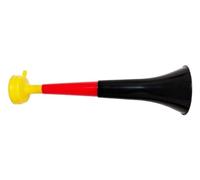 Pandiui23 Tromette Vuvuzela Due corpi. Accessorio per calcio e celebrazioni sportive. Tromba d'aria rumorosa per l'animazione Ideale per il trasporto (1 Prodotto, Germania)