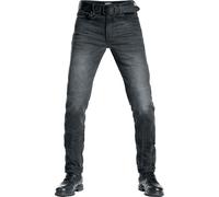 Pando Moto Robby Cor 01 Jeans motociclistici, Lavaggio scuro, Taglia 32