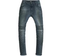 Pando Moto Rosie Navy Signore Moto Jeans, blu scuro, Taglia 29