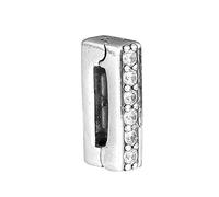PANDOCCI 2018 autunno riflessioni senza tempo scintillato Clip Bead 925 argento fai da te adatto per originale Pandora bracciali gioielli moda di fascino