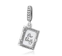 PANDOCCI 2019 Regalo per la mamma regalo per la famiglia Ciondola il tallone Argento 925 fai da te Adatto per bracciali Pandora originali Fascino Gioielli di moda
