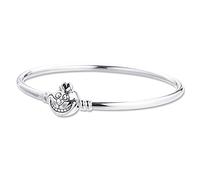 PANDOCCI 2021 - Braccialetto da donna con chiusura a forma di gatto primaverile, in argento 925, adatto per braccialetti Pandora originali (17 cm)