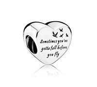 PANDOCCI Si adatta Pandora bracciale e collana Cuore di libertà Beads argento originale 925 fascini argento gioielli fai da te