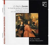 Pandolfo, Paolo - Sonates pour viole de gambe et clavier