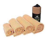 pandoo Asciugamano da Viaggio in Bambù | Telo In Nylon Ecologico e Fibre di Carbonio di Bambù | Super Assorbente, Morbido e Antibatterico | Per Sport, Palestra, Viaggi ed Escursioni | 200 x 80 cm