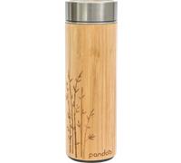 pandoo Borraccia Termica in Bambù e Acciaio Inox - 360 ml