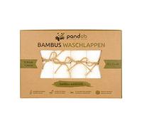 Pandoo Bamboo Washcloth guanto di spugna 25 x 25 cm 6 pz