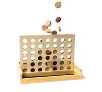 pandoo Nuovo gioco di bambù - 4 vince - Quattro vincite - gioco di società per 2 persone - Super adatto anche come regalo