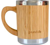 pandoo Tazza in Bambù e Acciaio Inox - 1 pz.