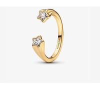Pandora 163582c01-48 Anello Stelle Cadenti Placcatura in Oro taglia 48