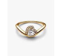 Pandora 163660C01-54 Anello Onda con Cuore Luminoso