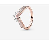 Pandora 187736cz-54 Anello Desiderio Principesco Placcatura in Oro Rosa tg 54
