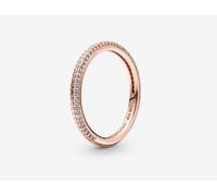 Pandora 189679c01-60 Anello Pietre Luminose Pandora ME Plac. in Oro Rosa tg 60