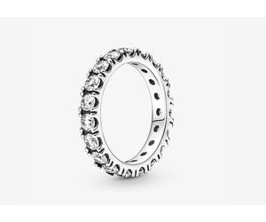 Pandora 190050c01-58 Anello Fascia Scintillante Argento taglia 50