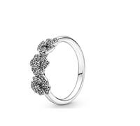 Pandora 190786c01-54 Anello Viole del Pensiero Luminose taglia 54