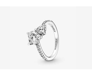 Pandora 191198c01-52 Anello Unione di Cuori Argento taglia 52