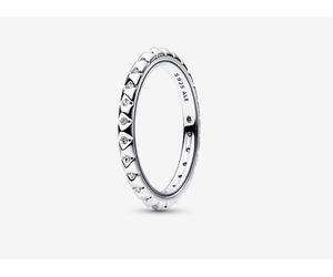 Pandora 192800c01-50 Anello Geometrico con Pietre Pandora ME