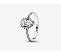 Pandora 192835c01-54 Anello Punto Luce Goccia Piccola Argento taglia 54