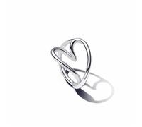 Pandora 193288C00-58 Organically Shaped Heart Ring - Sterling Silver, Size 58