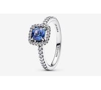 Pandora 193555c01-54 Anello Punto Luce Quadrato Blu taglia 54