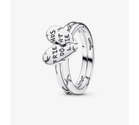 Pandora 193575c00-54 Stranger Things Anello Divisibile Gli Amici Non Mentono