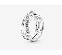 Pandora 199057C01-52 Anello Linee Intrecciate Argento taglia 52