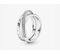 Pandora 199057c01-54 Anello Linee Intrecciate Argento taglia 54