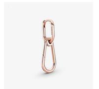 Pandora 289664c00 Orecchino Doppio Link Pandora ME Rose