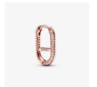 Pandora 289682c01 Orecchini Link Pietre Luminose Pandora ME Rose