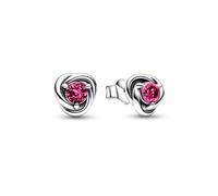 ORECCHINI CERCHI ETERNI ROSA OTTOBRE DONNA PANDORA