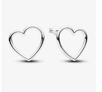 Pandora 293077c00 Orecchini Cuori Disegnati a Mano
