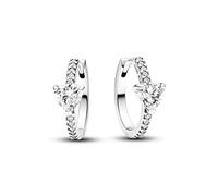 ORECCHINI CERCHI PAVE CON CUORE DONNA PANDORA
