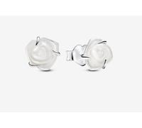 Pandora 293209c01 Orecchini Rosa Bianca Argento
