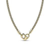 PANDORA 362451C00-45 Collana con borchie a cuore