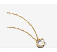 Pandora 363303c01-45 Collana Cerchio Linea Sinuosa con Perla d'Acqua Dolce