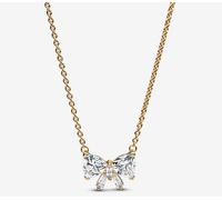 Pandora 363508c01-45 Collana Fiocco Luminoso Grande Placcatura in Oro