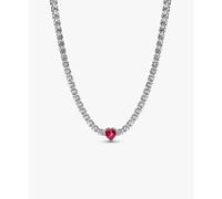 Pandora 393549C01-40 Collana Choker Cuore Rosso